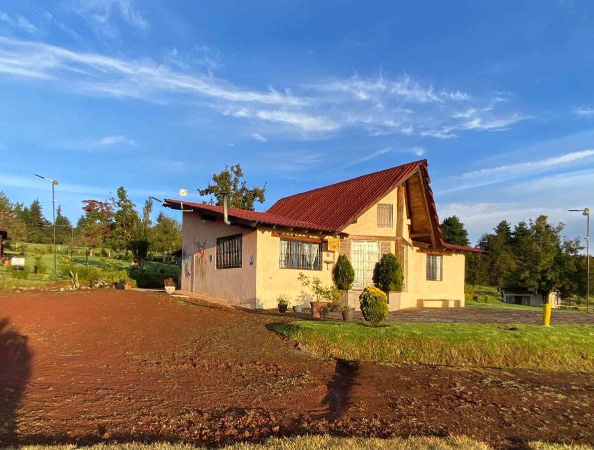 Cabanas Huerta La Mision, Zacatlán Exteriör bild
