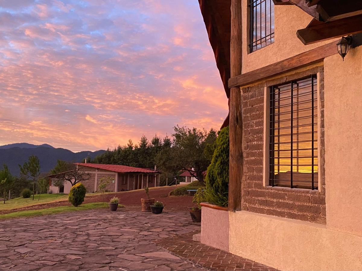 Cabanas Huerta La Mision, Zacatlán Exteriör bild